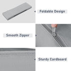 DIMJ Drawer Organizer Clothes Storage - 20 Pack Baby Dresser Organizer for Nursery, Foldable Closet Drawer Organizer Bins for Bedroom Organization, Fabric Storage Dividers for Socks, Underwears, Bras - Image 6