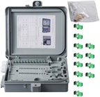 12 Port SC/APC Fiber Distribution Box Fiber Optical Terminal Box by Xunsomten