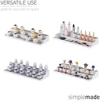SIMPLEMADE 3-Tier Spice Rack Organizer - Versatile Storage Shelf for Kitchen, Bathroom, Bedroom & Office, Set of 1, White - Image 6