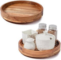 [2 Pack]12" Wood Lazy Susan Organizer for Cabinet,Lazy Susan for Countertop by ACIAZAAZ
