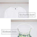 MIZGI Velvet Hangers 30 Pack, Patented Rounded Shoulder Sweater Hangers - Image 4