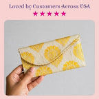 LoveNspire Brocade Fabric Money Envelopes (8 x 4 Inch) Decorative Floral Pattern Shagun Lifafa for Indian Wedding, Birthday | Cash Gift Holder & Home Savings Organizer Assorted/Pack of 10 - Image 6