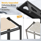 REIBII Storage Shelves for Pantry, Kitchen, 6 Tier Garage Shelving - Image 6