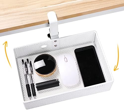 Under Desk Drawer, Clamp on Desk Organizer Hanging Desk Storage Under Table by OfficeProducts
