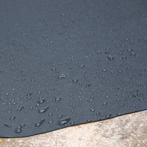 VersaTex Multi-Purpose Recycled Rubber Floor Mat for Indoor or Outdoor Use, Utility Mat for Entryway, Tool Bench, Garage, Under-Sink, Patio, and Door Mat; 36" x 60", Black - Image 5
