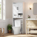 Garvee Over the Toilet Storage Cabinet with Adjustable Shelf, White by Garvee