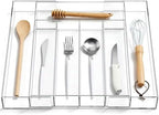 Teenyyou 1 Pcs Expandable Drawer Organizer, 12 x 16 Inches, 5-7 Slots by Teenyyou