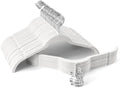 Sishynio Velvet Hangers 50 Pack, Non-Slip Slim Felt Clothes Hangers White by Sishynio