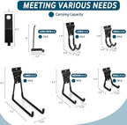 klasit Slatwall Hooks Black 20Pack Firmly and Durable Slatwall Accessories - Image 4
