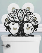 Life of Tree Toilet Paper Holder Stand, Bathroom Toilet Paper Storage by Wigag
