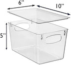 ClearSpace Pantry Storage Bins with Lids for Kitchen & Fridge, 4 Pack - Image 4