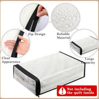 Riakrum 30 Pack Clear Zippered Storage Bags, 15x11x4 inches, Vinyl Plastic Sweater Sheet Organizers Storage Bags, PVC, for Clothes, Sheet, Blankets, Fabrics Organizers (Black) - Image 3