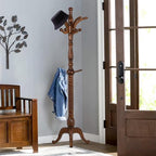 Bekrvio Freestanding Coat Rack Stand with 8 Hooks, 79" by Bekrvio