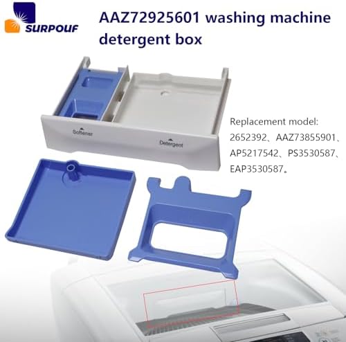 AAZ72925601 Washing Machine Dispenser Detergent Box Fits for LG AP5217542 EAP3530587 PS3530587 2652392 - Image 3