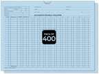 Accounts Payable Voucher Envelopes General Accounting Style, Blue 400 Pack by Unknown