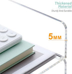 SANRUI Paper Organizer Letter Tray, 4-Pack Acrylic File Organizer, Clear - Image 6