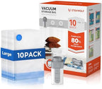 ETENWOLF 10 Large Vacuum Storage Bags for Travel with Wireless Pump by ETENWOLF