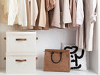 StorageWorks Fabric Storage Bins with Lids, Closet Storage Bins - Image 4