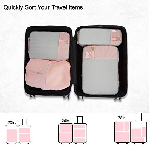 BAGSMART Compression Packing Cubes for Travel Essentials - Image 3