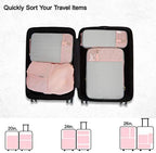 BAGSMART Compression Packing Cubes for Travel Essentials - Image 3
