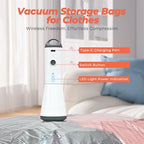 Vacbird 18 Pack Vacuum Storage Bags Set with Rechargeable Wireless Pump Large/Medium/Small Vacuum Seal Bags for Clothing Travel and Home, Compression Packing for Comforters, Blankets and Bedding - Image 3