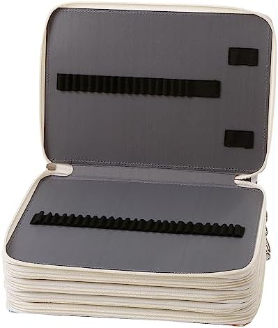 250 Slots Pencil Case 5-Layer Zipped Holder w/Handle - Image 4