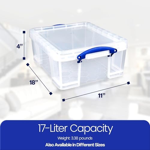 Really Useful Box 17L Plastic Storage Bins - Image 2