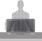 SafetyCare Rubber Shoe & Boot Tray - Multi-Purpose - 32 x 16 Inches - 1 Mat - Image 3