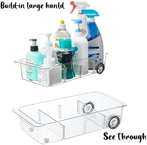 Fridge Organizer and Storage Drawer Roll Out Refrigerator Bins,2 Pack - Image 5