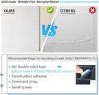 BXI Quilt Design Wall, Thick Sturdy Flannel Quilters Design Board, 31.5 x 23.6 x 0.6 inches, 4 Pcs, Portable Quilting Wall Panels Hold Fabric Firmly, Sewing Quilting Supplies for Quilt Block Projects - Image 6