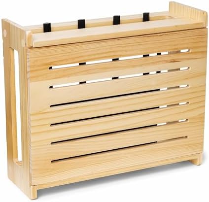 WiFi Router Storage Cabinet Router Box Hider WiFi Box Hider Shelf Cover by Unknown