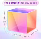 CLEAN SKIN CLUB Prism Box for Clean Towels XL – Acrylic Bathroom Storage Organizer, Holds 50 Disposable Face Towels, Dust-Proof Countertop Container with Lid for Skincare & Vanity Organization - Image 3