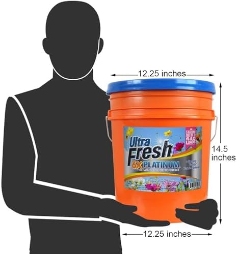 Ultra Fresh 6X Platinum Detergent + Softener & Fresh Scent Sheets Bundle - Image 3