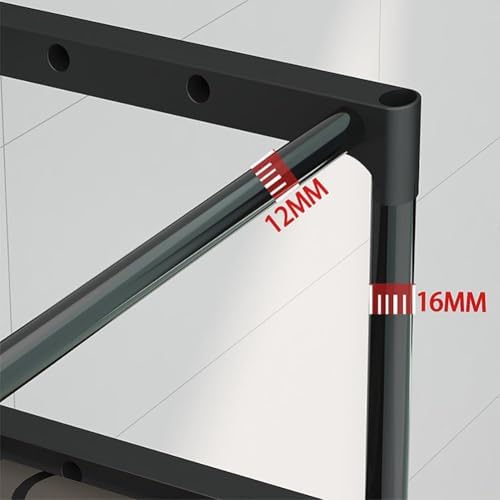 Over the Toilet Storage Rack 3 Tier Bathroom Shelf Space Saver - Image 2