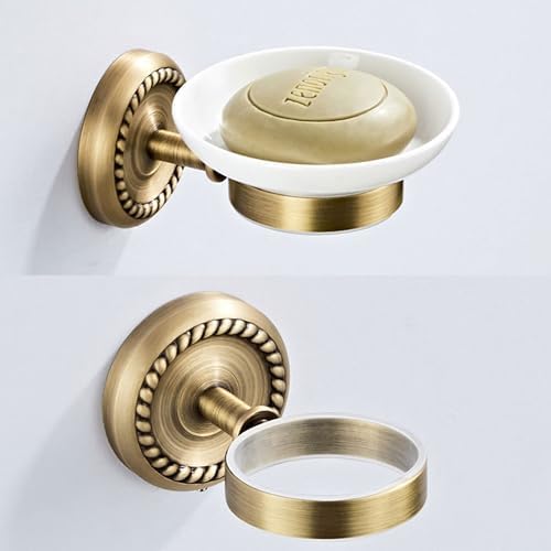 Antique Bronze Soap Holder for Bathroom Soap Dish Wall Mounted - Image 5