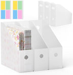 6PCS Scrapbook Paper Storage, Foldable Craft Papers and Supplies Holder by Hukado