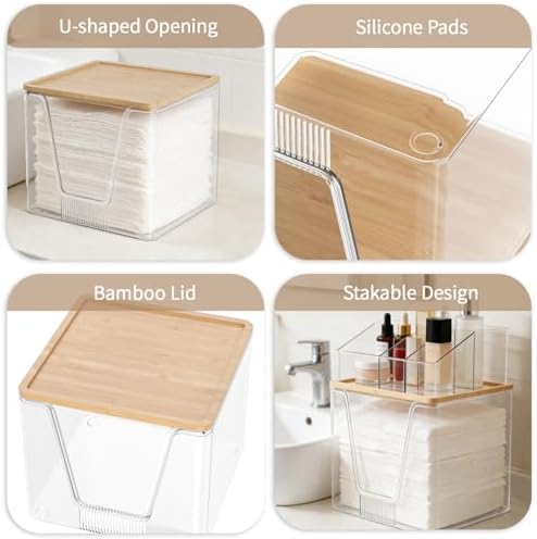 SPOSPO 2 in 1 Disposable Facial Towel Holder and Cosmetic Organizer - Image 4
