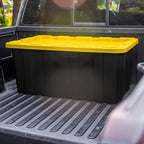 Sterilite Industrial Storage Tote with Lids for Garage, 38 Gallon, 12-Pack - Image 5