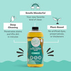 Buff City Soap - Liquid Laundry Soap Made With Simple Ingredients & No Harsh Chemicals - Cleans Tough Stains & Lifts Dirt - Sandalwood & Raspberry Scented Laundry Detergent - Narcissist - Image 3