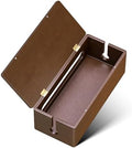 YECAYE Solid Wood Cable Management Box, Walnut Color, 14.2 x 6.1 x 4.1 by Yecaye