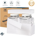 1.5 Gallon Glass Jar with Lid, 2 Pack Large Mason Jars, 192 Oz - Image 7
