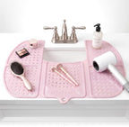 Sink Topper Bathroom Sink Cover for Counter Space, Large Pink by SinkTopper