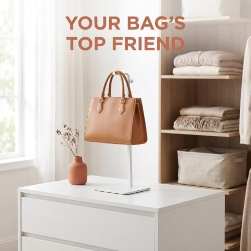 3pcs Adjustable Metal Purse Hanger Rack with Hook for Boutique Display - Image 7