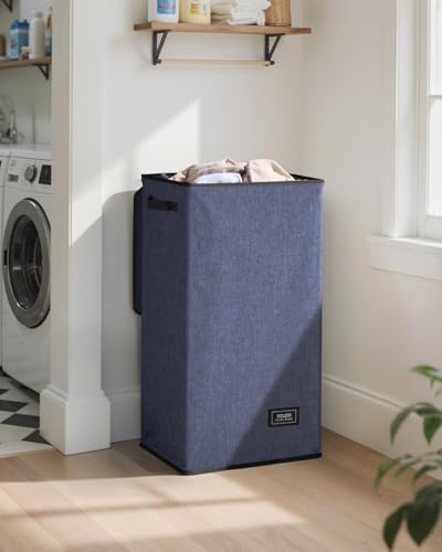 SOLEDI 100L Laundry Hamper with Lid, Large Collapsible Laundry Basket - Image 2