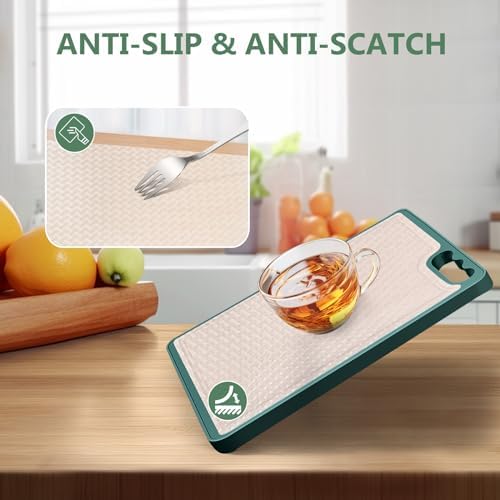 Shelf Liners, Non-Adhesive Drawer Liner, Waterproof & Oil-Proof Kitchen Cabinet Cupboard Liner Plastic EVA Material BPA Free Fridge Liner Mats Paper Protector for Shelves (Clear/24in x 240in) - Image 4