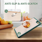 Shelf Liners, Non-Adhesive Drawer Liner, Waterproof & Oil-Proof Kitchen Cabinet Cupboard Liner Plastic EVA Material BPA Free Fridge Liner Mats Paper Protector for Shelves (Clear/16in x 240in) - Image 4
