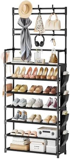 OYREL Shoe Rack 7 Tier Shoe Organizer Storage 21-28 Pairs by OYREL