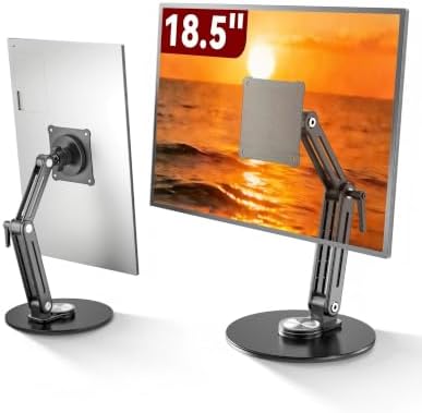 Jakeko Magnetic Portable Monitor Stand VESA Mount 75mm Travel 360° Swivel by Jakeko