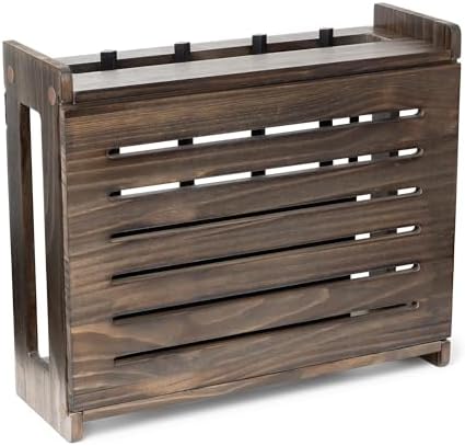 WiFi Router Storage Cabinet Router Box Hider WiFi Box Hider Shelf Cover by Unknown