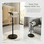 FORIOUS Commercial Toilet Paper Holder Wall Mount Bathroom Tissue Holder - Image 2